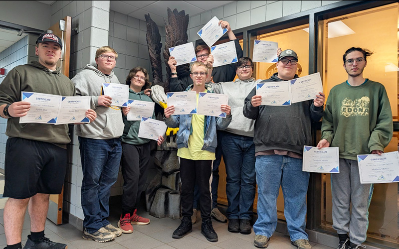 Seneca Highland Career and Technical Center Students Secure Industry-Recognized Networking Certifications