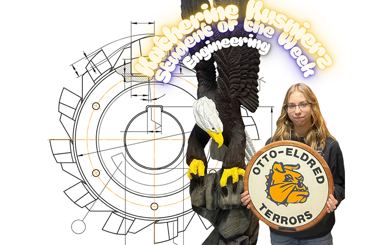 Katherine Kusnierz Student of the Week - Engineering - Otto-Eldred Terrors