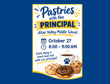 Pastries with the Principal