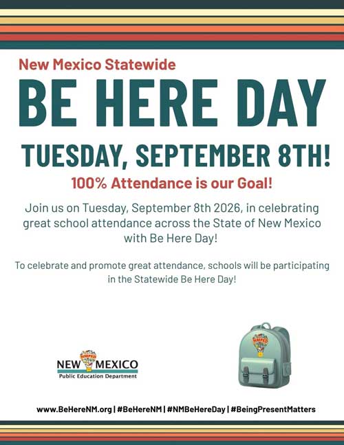 Be Here Day flyer