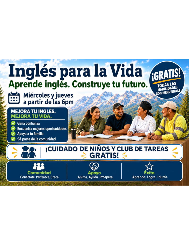 graphic-Community-OakleyExpressFlyer English for Life Flyer