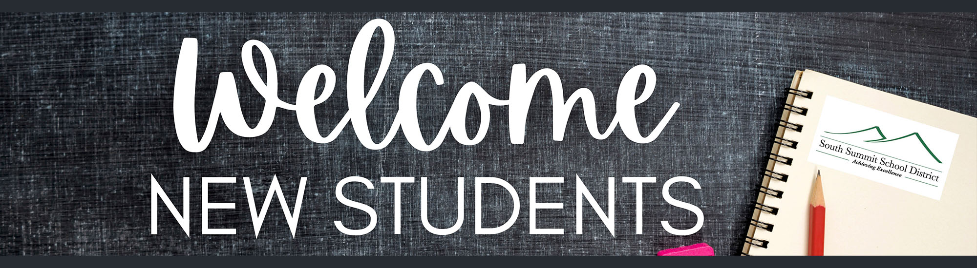 Welcome New Students