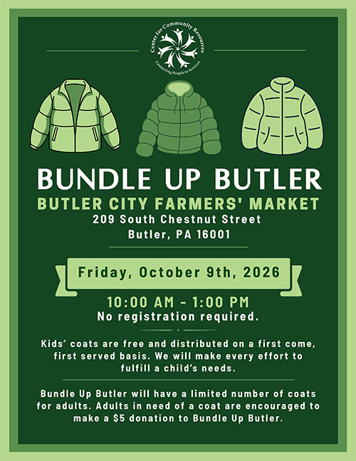 Click to read Bundle Up Butler flyer