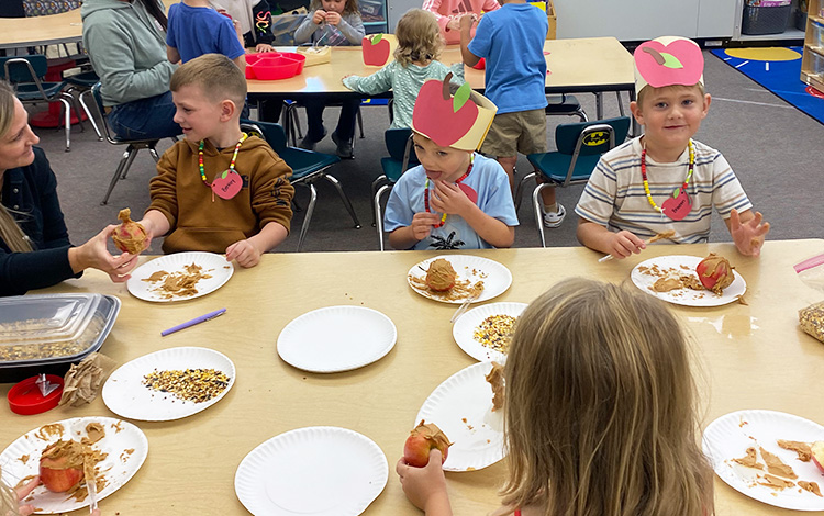 Johnny Appleseed Day in Kindergarten