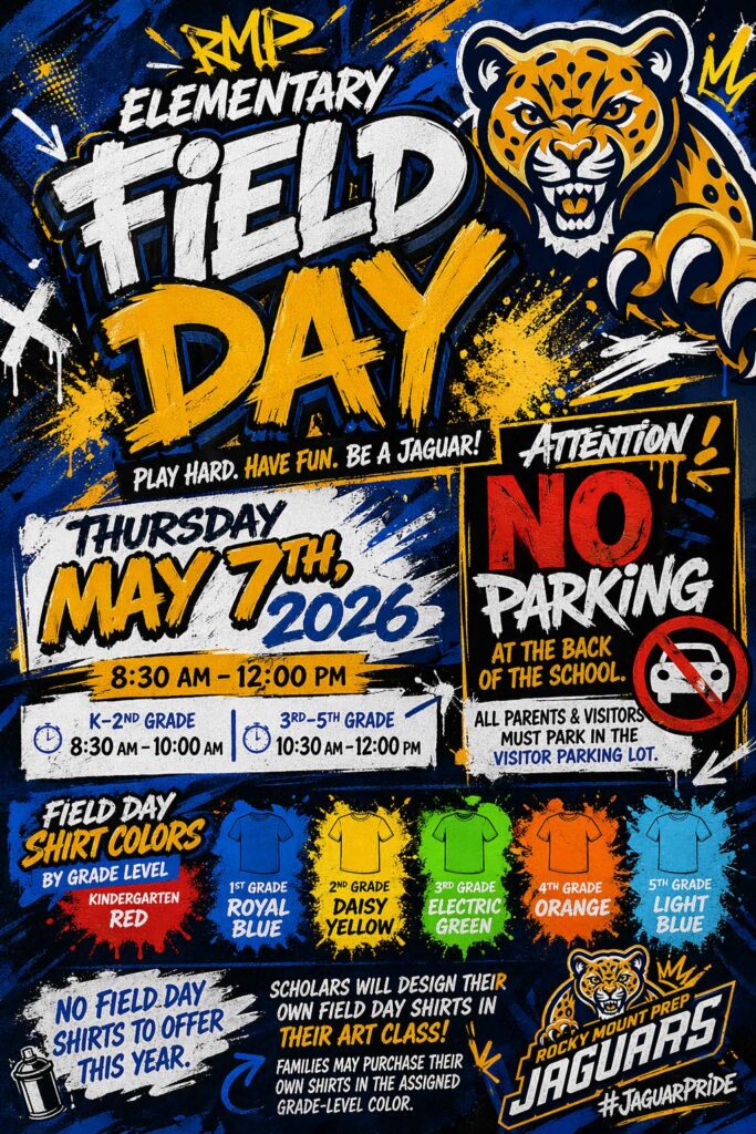 Elementary Field Day flyer